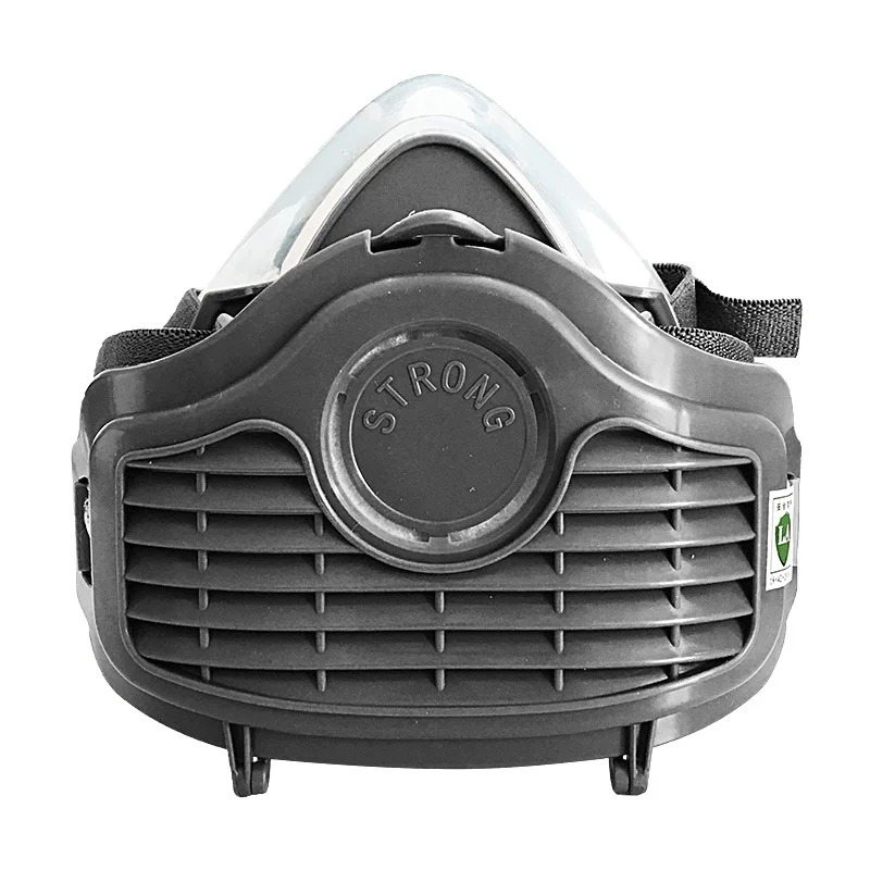 

Dust Safety Air Respirator Transparent Face Mask Silicone Protection PM2.5 Industrial Smog Riding Filter