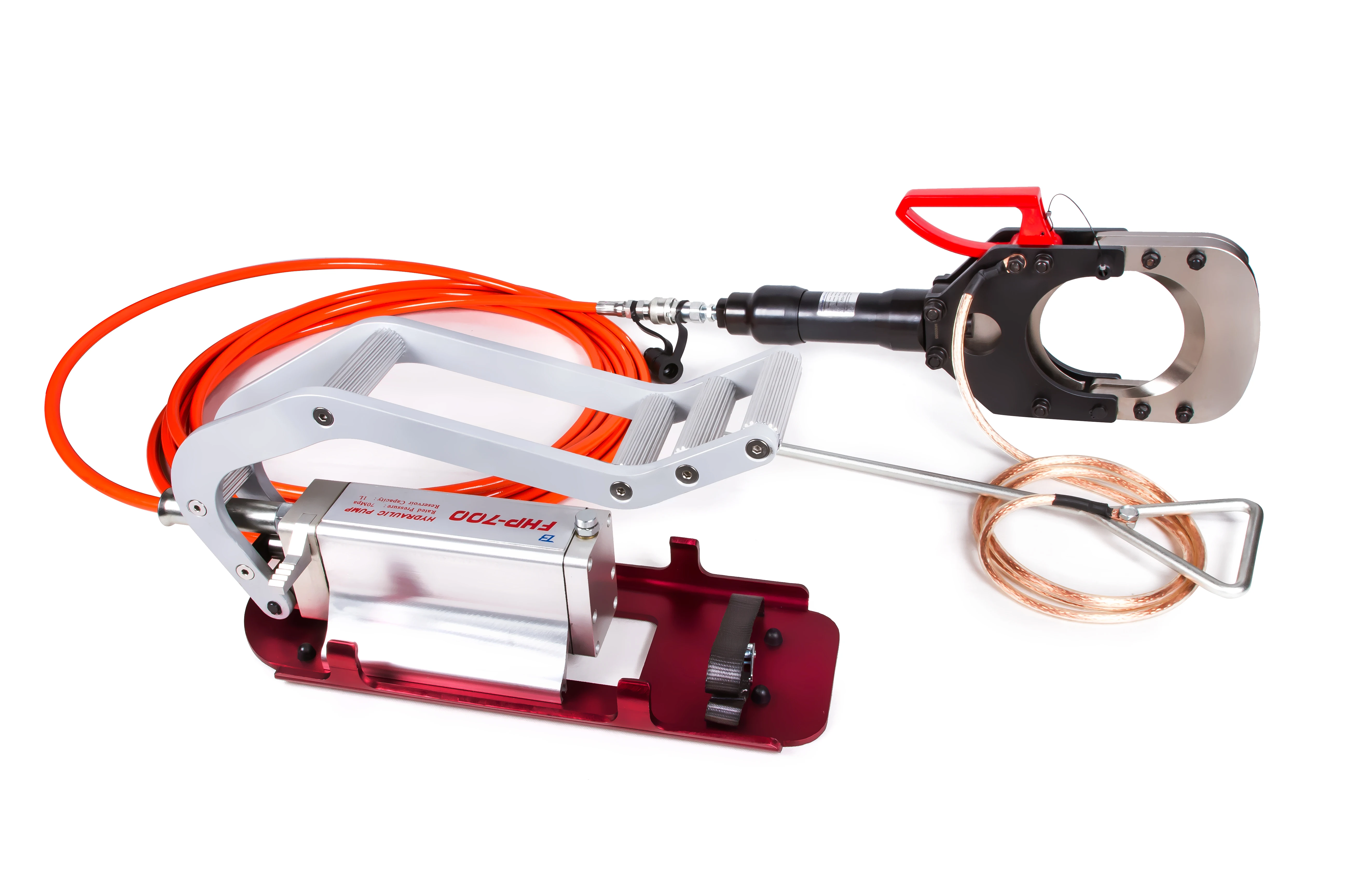 

Output Pressure 70Mpa Portable Hydraulic Manual Hand And Foot Pedal Operated Pump