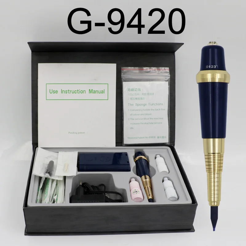G 9420 Татуировка пистолет Профессиональный макияж бровей и губ ручка Перманентный