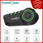 Гарнитура для мотоциклетного шлема FreedConn, Bluetooth-наушники с FM-радио, хорошее качество звука