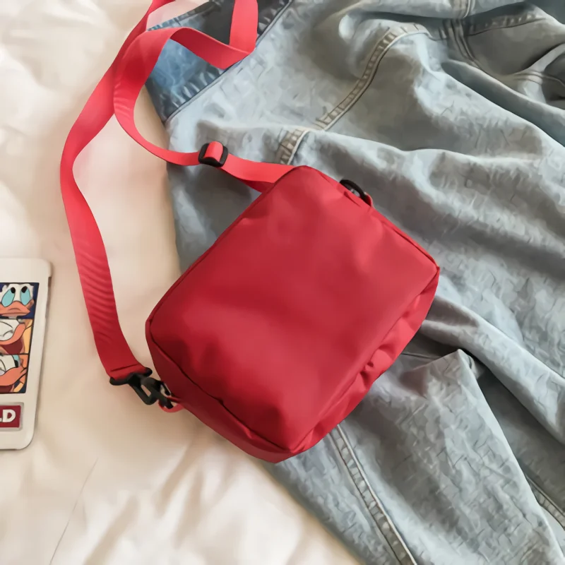 

Women Shoulder Bag Fashion Pure Color letters Tote Outdoor Bag Canvas Handbag Zipper Messenger Messenger Bags Sac Main Femme