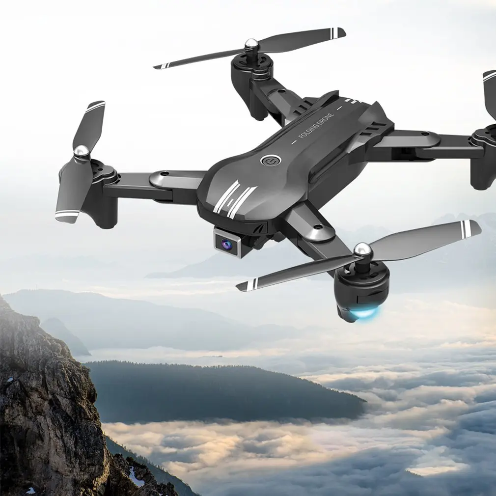 

H168 RC Mini Drone 4K High-definition Dual Camera WIFI FPV Professional Aerial Photography Helicopter Foldable Quadcopter Dron