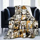 Коллаж мой герой Академия аниме Kaminari Denki плед одеяло пушистые теплые Пледы для зимнего постельного белья 3D печать мягкий микро флис