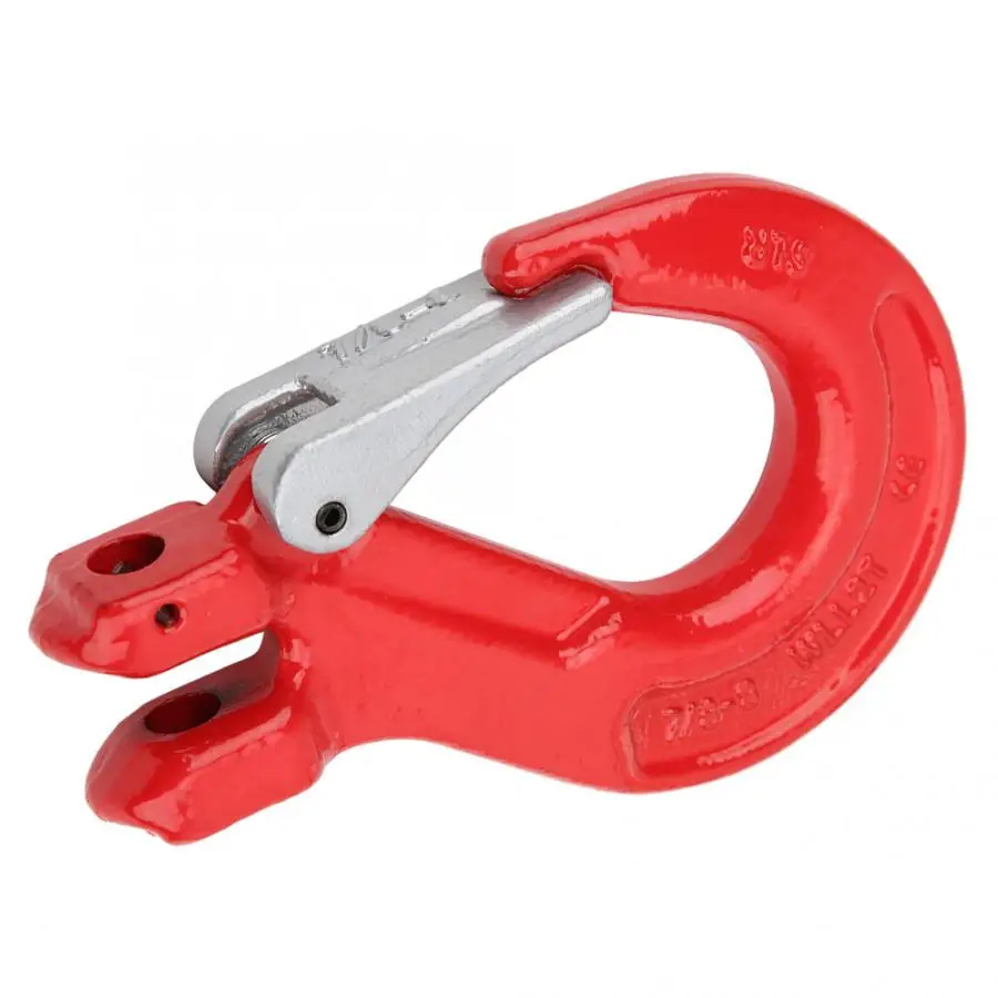 2T Lifting Hook Alloy Steel Goat Horn with Safety Latch Crane Hoist for Ship Construction | Обустройство дома