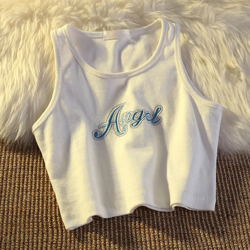 

Cotton Sleeveless Tank Top Female Summer 2021 New