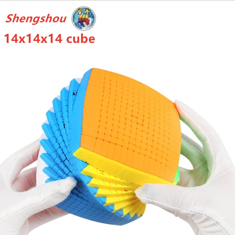 Shengshou 14x14x14 кубик SengSo 14x14 Магический shengshou скоростной magico 14 слоев | Игрушки и хобби