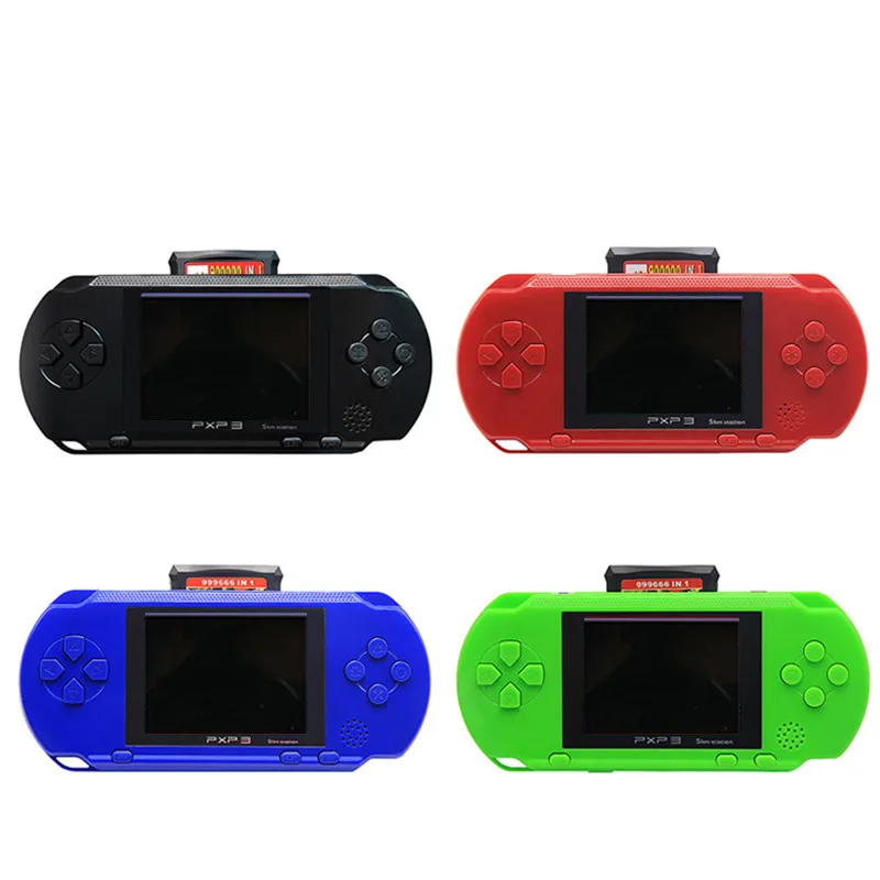 PXP3 16 бит встроенные 200 + классические игры портативная карманная игровая система