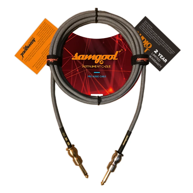 Samgool+guitar cable noise reduction performance electric bo