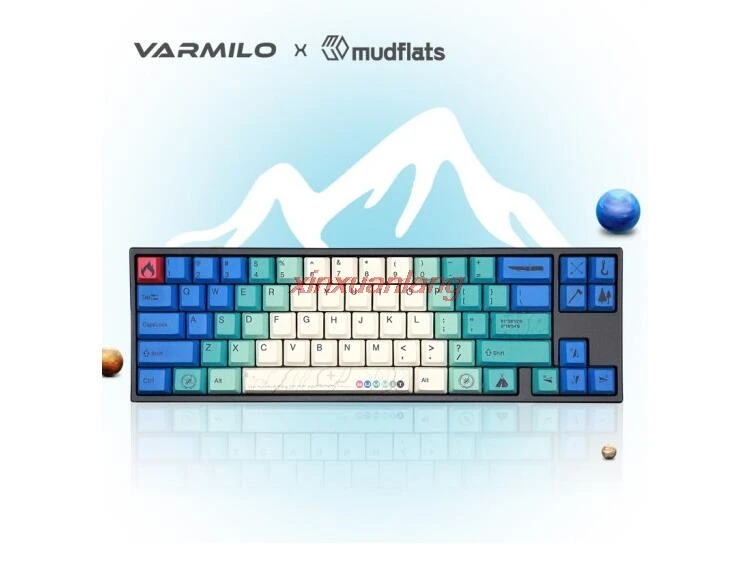 

varmilo MIYA68 R2 Summit 68key mechanical keyboard, PBT keycap office gaming games, Static capacitance V2 switch