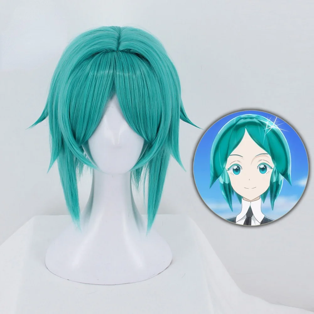Парик для косплея аниме Houseki no Kuni из блестящей фосфопиллитной синтетической