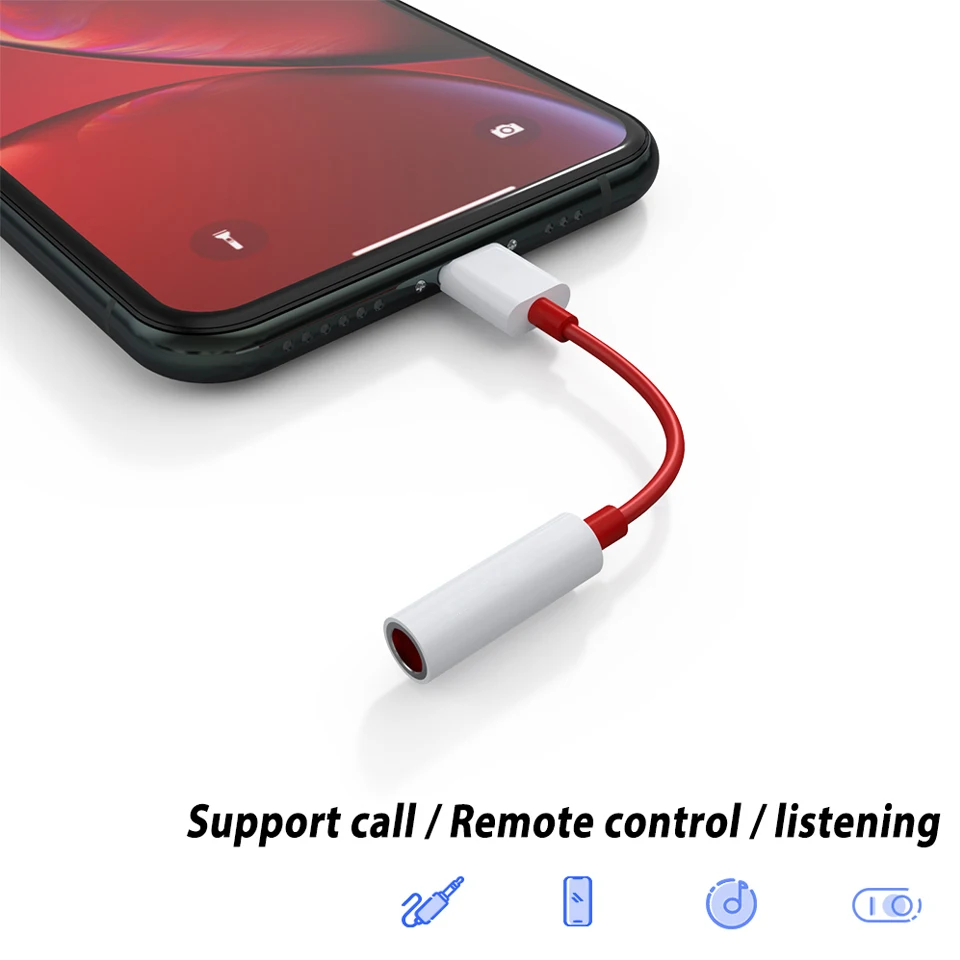 Original USB Type C To 3.5mm Earphone Jack Cable Aux Audio Adapter For Oneplus 7T 6T 6 7 Pro 8 Plus Type-C USB-C Converter Cabo | Мобильные