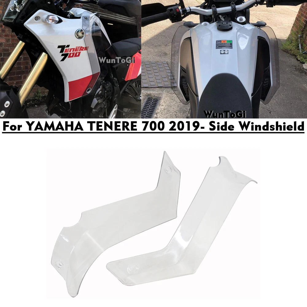 

TENERE 700 дефлектор лобового стекла мотоцикла для Yamaha Tenere 700 T7 T700 T 700 2019-2020 боковые обтекатели лобового стекла