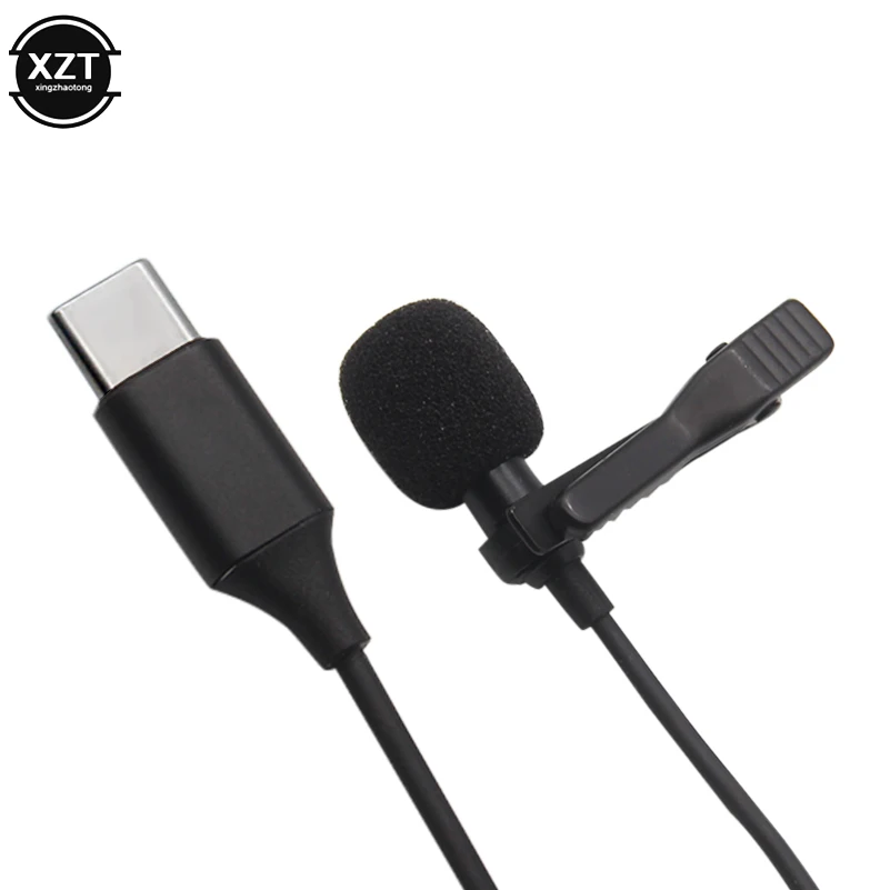 Петличный конденсаторный микрофон с разъемом USB Type-C 1 5 м | Электроника