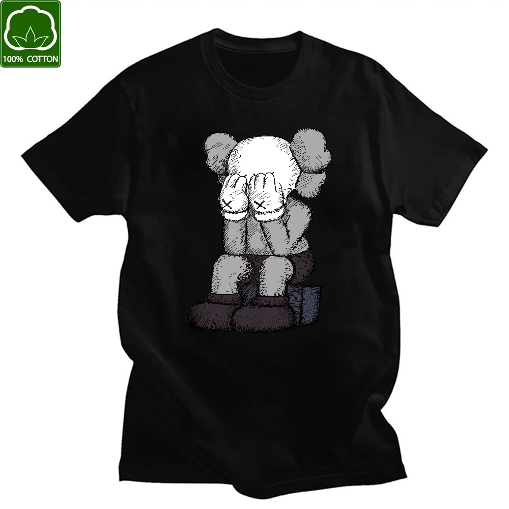 Camiseta Unisex de manga corta con dibujos animados, regalo de verano, Harajuku, Unisex, 2021