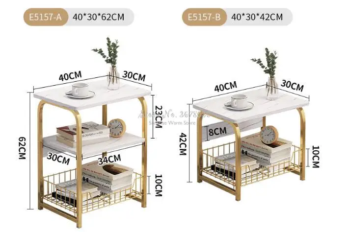 

25% Wooden Tea Table End Table For Office Coffee Table Square Marble Magazine Shelf Small Desk Bedroom Living Room Furniture