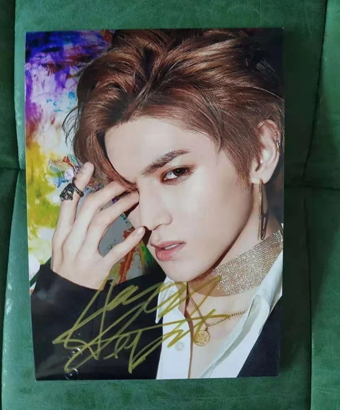 Подписанный NCT 127 NCT127 autographed1st следующий альбом регулирует CD+ фото Обложка выбрана