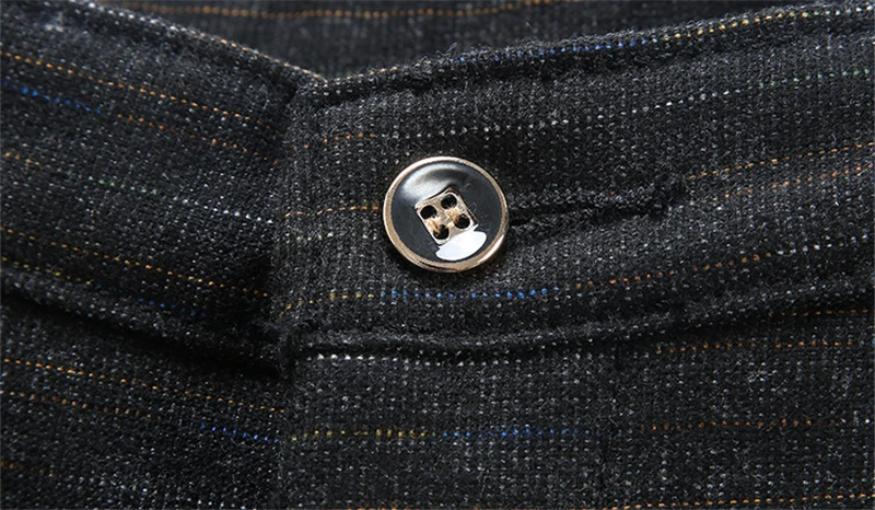 Mens Winter Fleece Warm Pants Men Korean Casual Slacks Slim Warm Thick Pants for Men Fashion Black Gray Blue Trousers Male,688