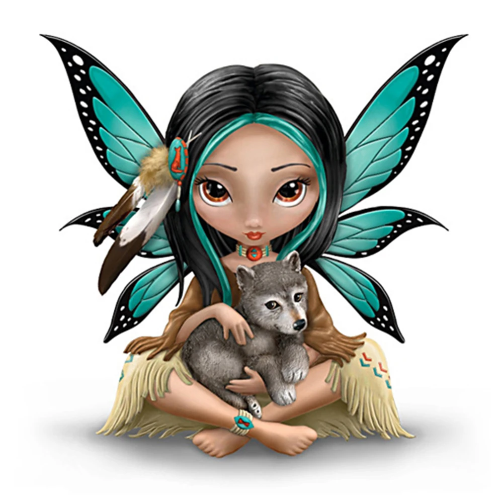 2021 украшение для дома полный подарок из смолы поделки страз мультяшная картина