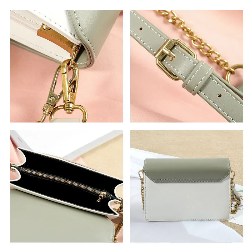 Women Mini Leather Crossbody Bags 2019 Fashion Chain Shoulder Messenger Bag Lady Design Handbags Casual Tote for Female | Багаж и сумки