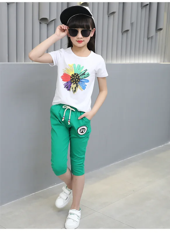 Комплект одежды для девочек подростков Famli летний комплект из 2 предметов 8 10 12 лет