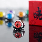 Кольцо для косплея аниме кольцо Акацуки японское Ниндзя Учиха Итачи ювелирные изделия для взрослых мужчин и женщин мужское металлическое кольцо