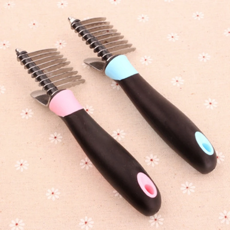 

Grooming Tool Detangler Brush Shedding Trimmer for Dog Cat Pet