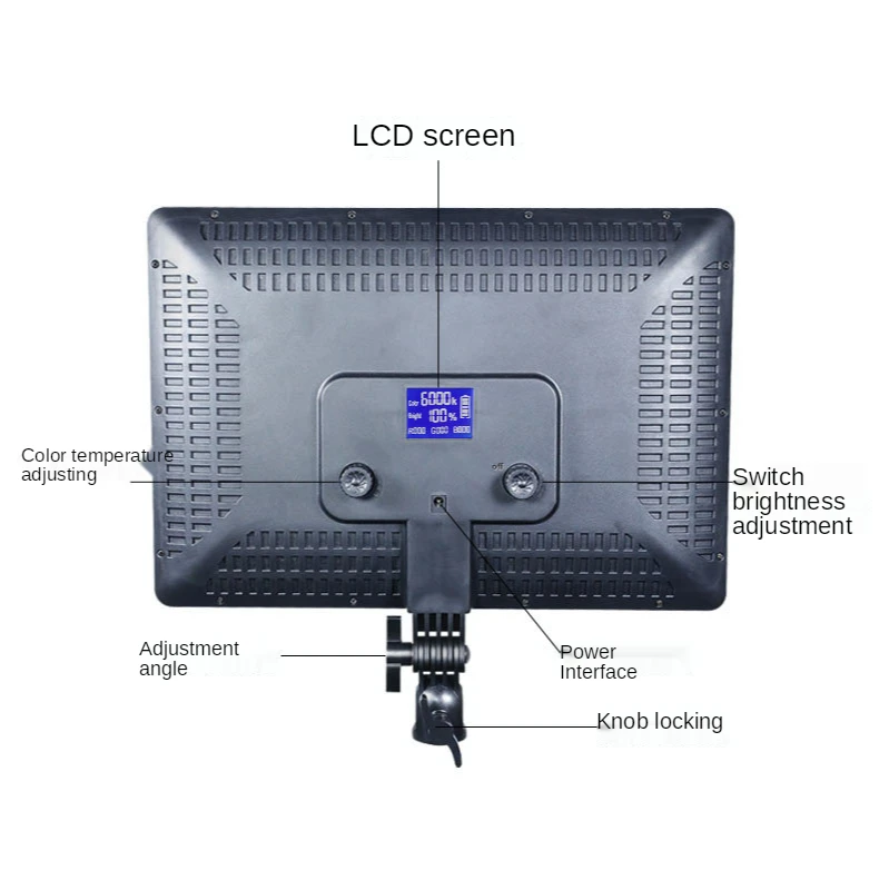 3000 6000k photography fill light live room lighting photo tablet fill light accessories live light photography live video light free global shipping