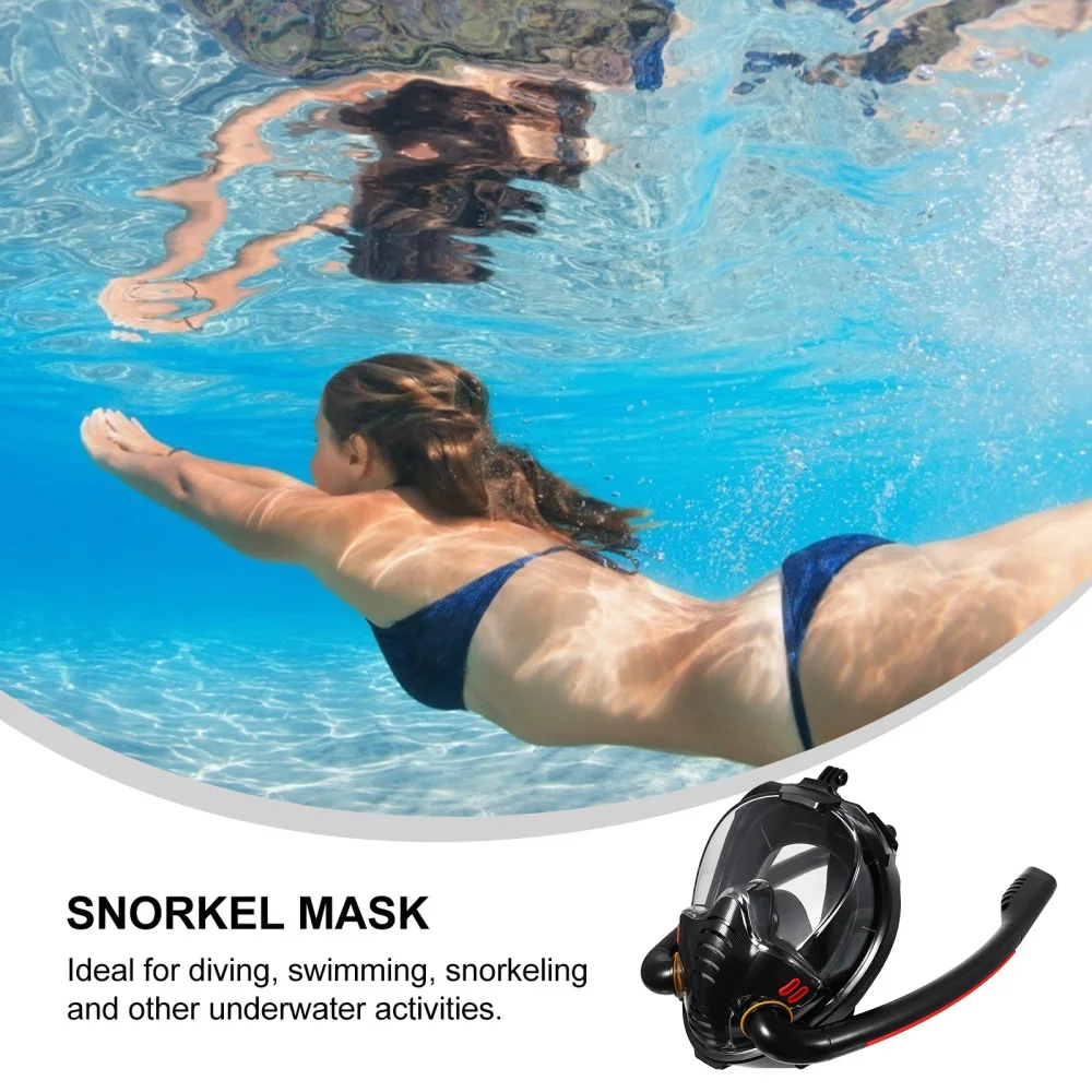 

1 Set Snorkel Mask Diving Mask Diving Goggles Adult Dive Mask Swim Glasses