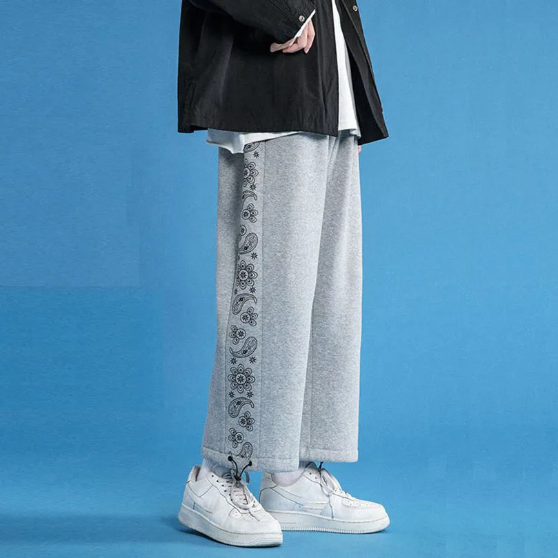 Бандана спортивные штаны мужские хлопковые модные брюки большого размера