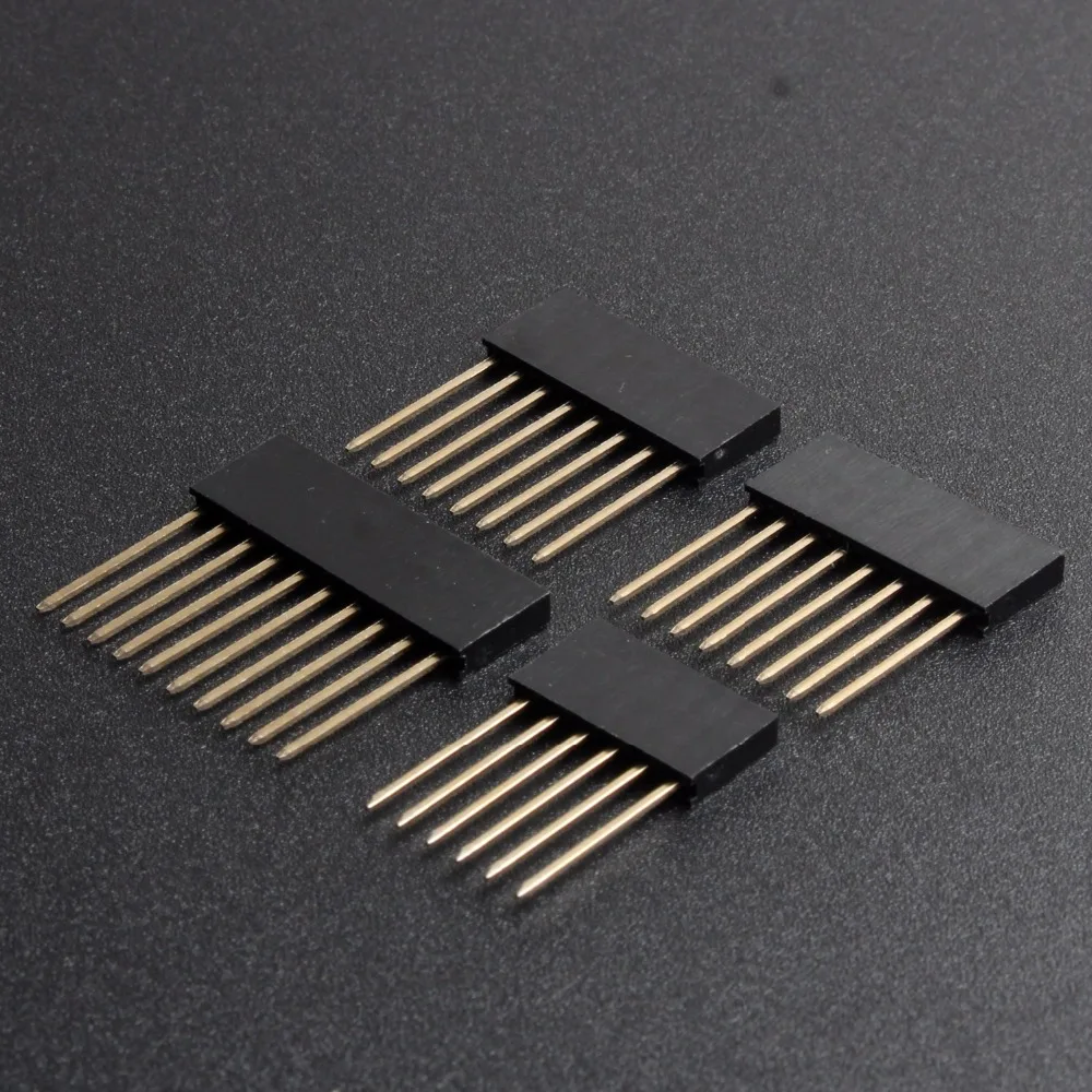 Усиленный Штабелируемый заголовок комплект сверхвысоких для Arduino (комплект из 4