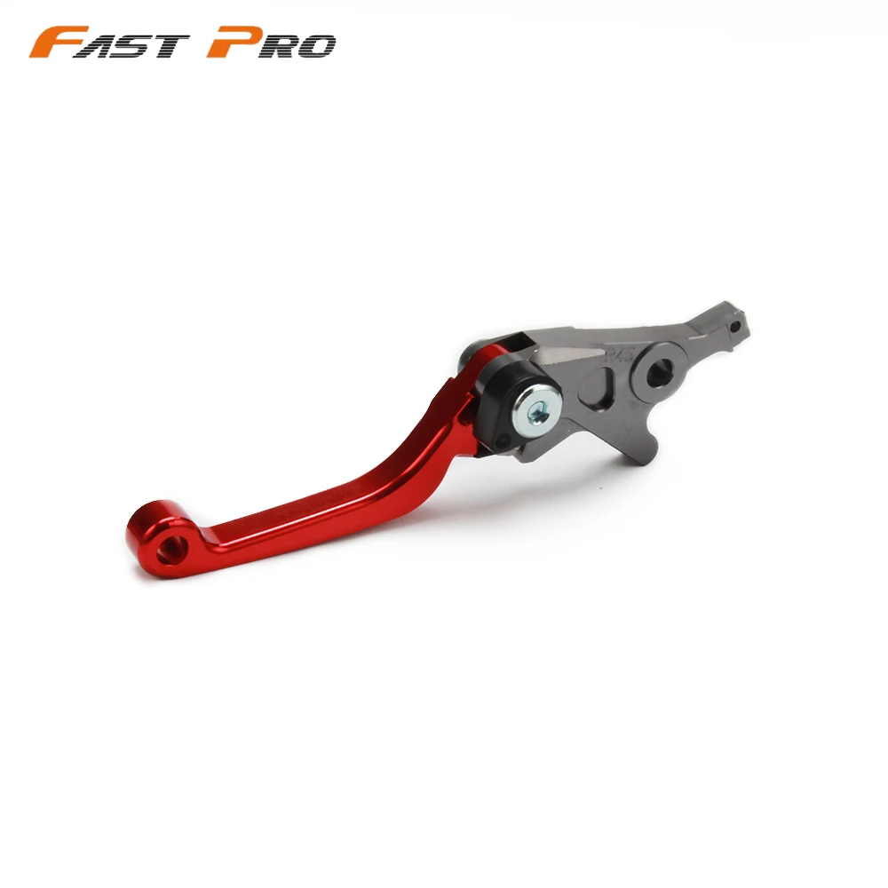 ЧПУ Заготовка поворотный Складной Красный рычаг сцепления и тормоза для Honda CRF250L