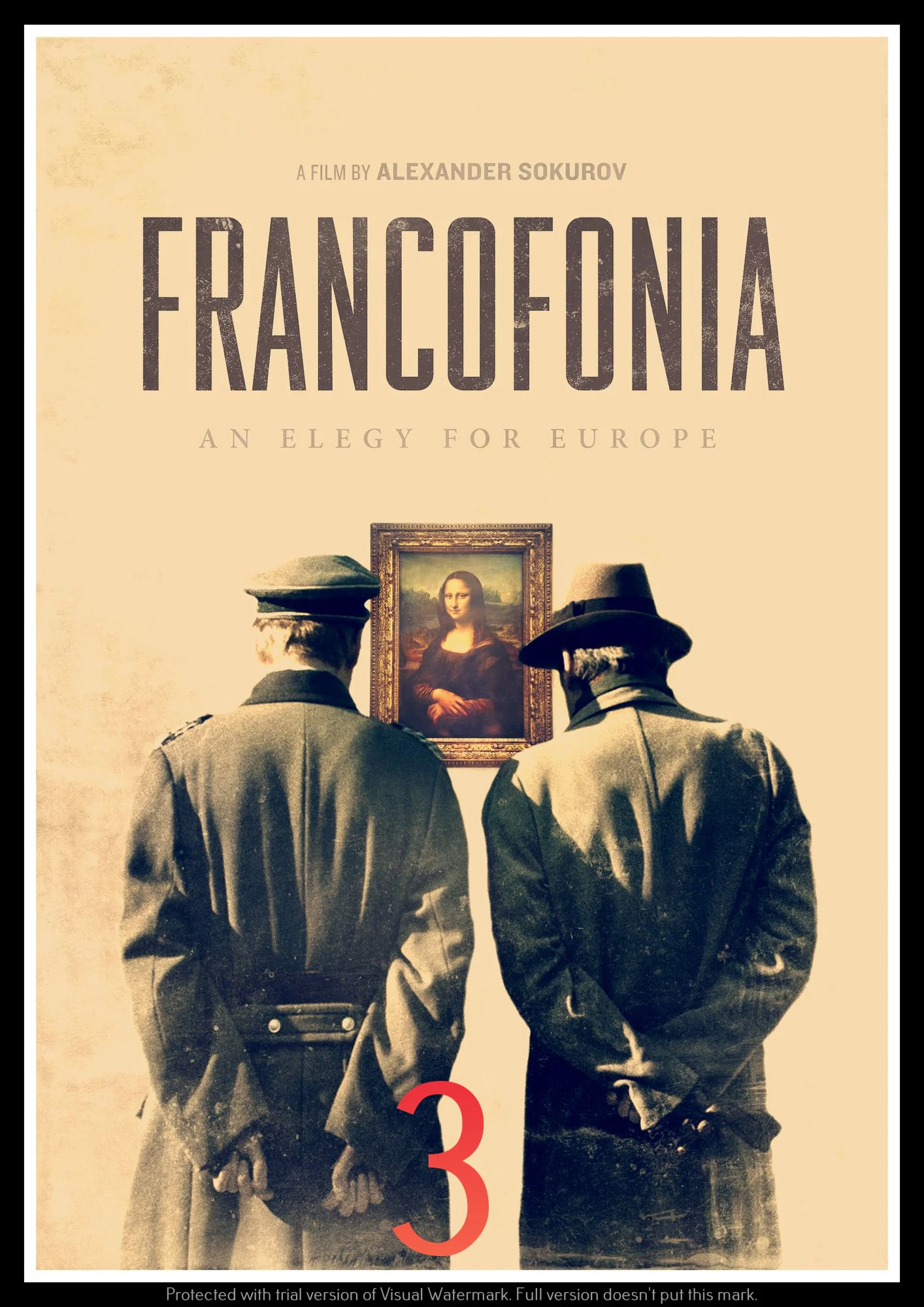 Francofonia_2015_6.6_France Германии Нидерландов плакат декоративный DIY настенные холст