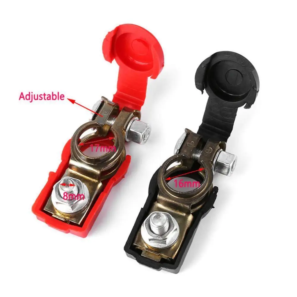 Разъем для автомобильного аккумулятора 1 пара быстроразъемные зажимы клемм