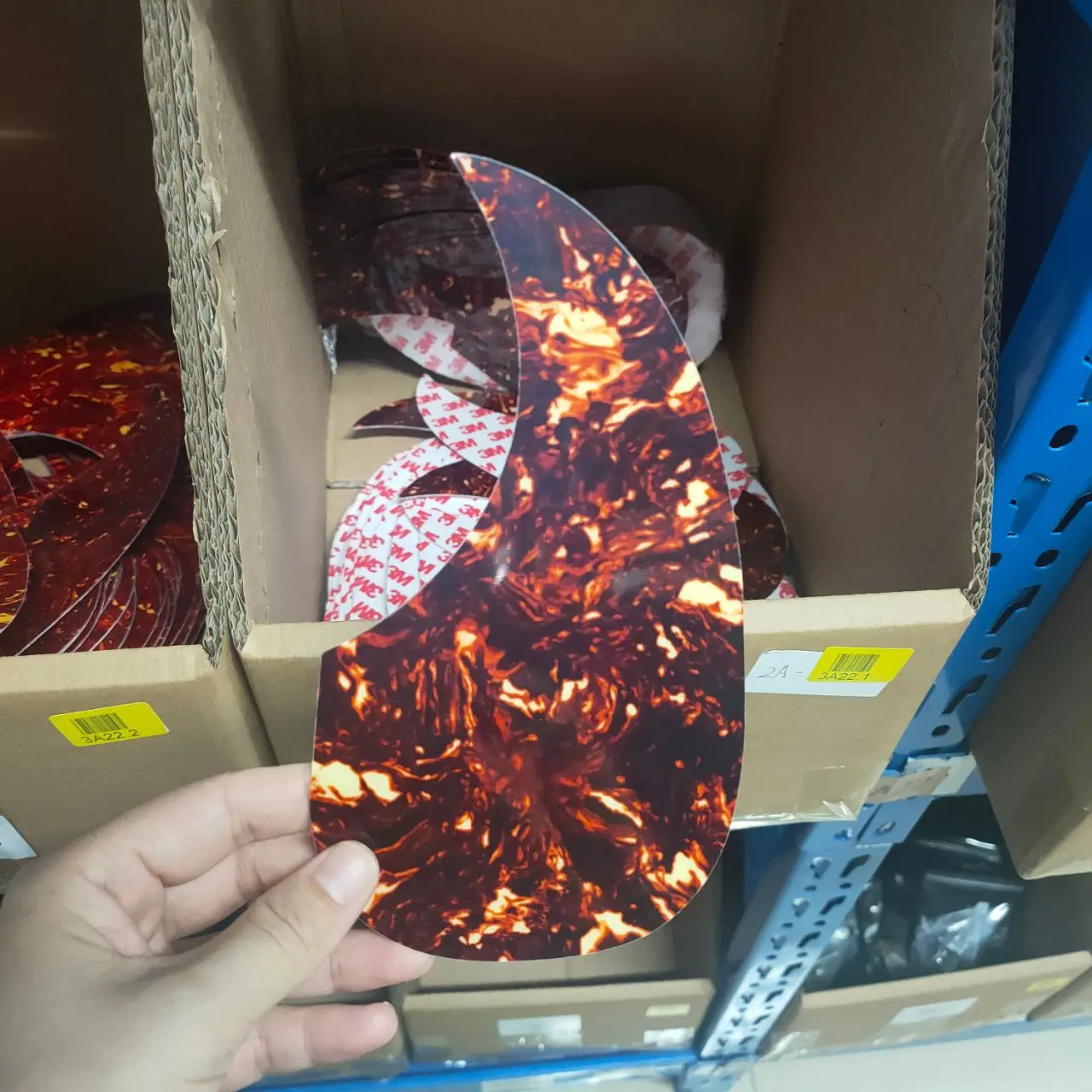 Новая Коричневая черепаховая Акустическая гитара Накладка для защиты от царапин