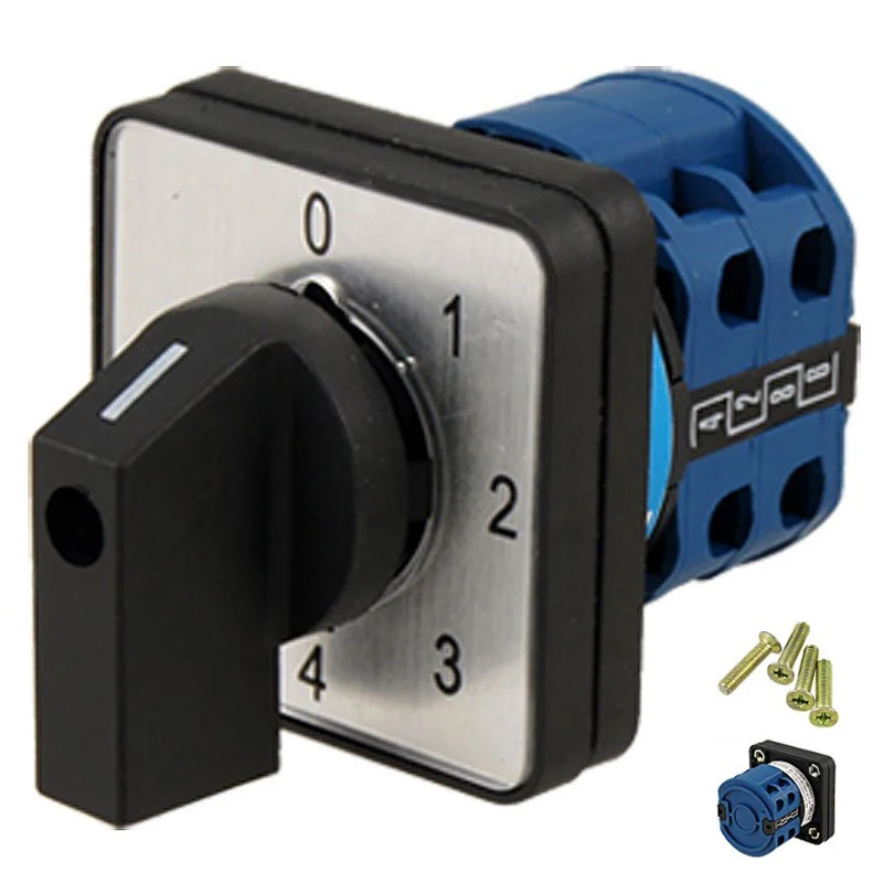 Горячая XD 8 терминалы 5 позиций мастер контроль поворотный кулачковый