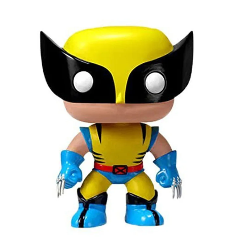 Фигурки героев мультфильма Disney Marvel Xmen Росомаха виниловые фигурки куклы игрушки