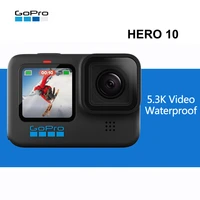 original gopro hero 10 sport camera black mini action camera 5 3k video 23mp photo hero 10 waterproof touch screen webcam