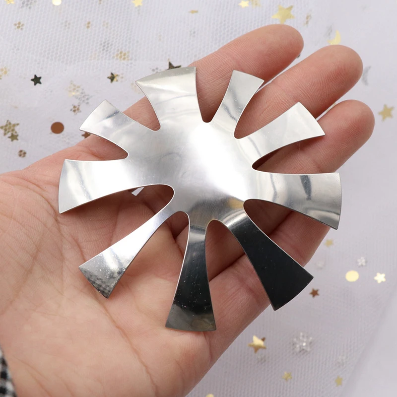 

2021 1PC Pro 9 Sizes Easy French Smile Cut V Line almond shape Tips Manicure Edge Trimmer Nail Cutter Acrylic Pink White