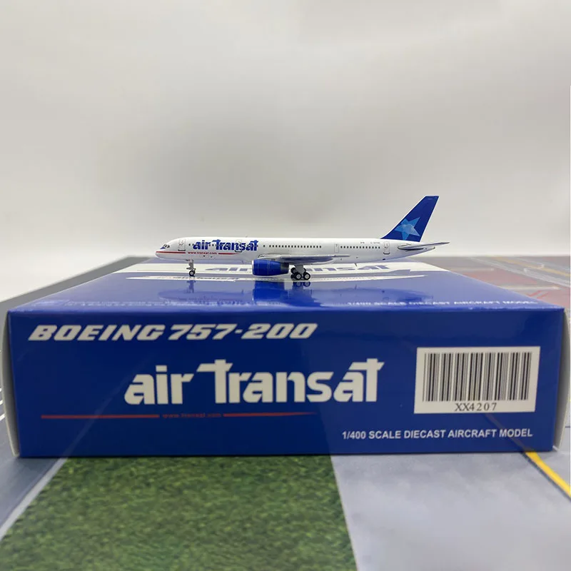 

Diecast 1/400 Scale Canadian Transocean Airlines B757-200 Alloy Metal Aircraft Model Collection Souvenir Ornaments Display