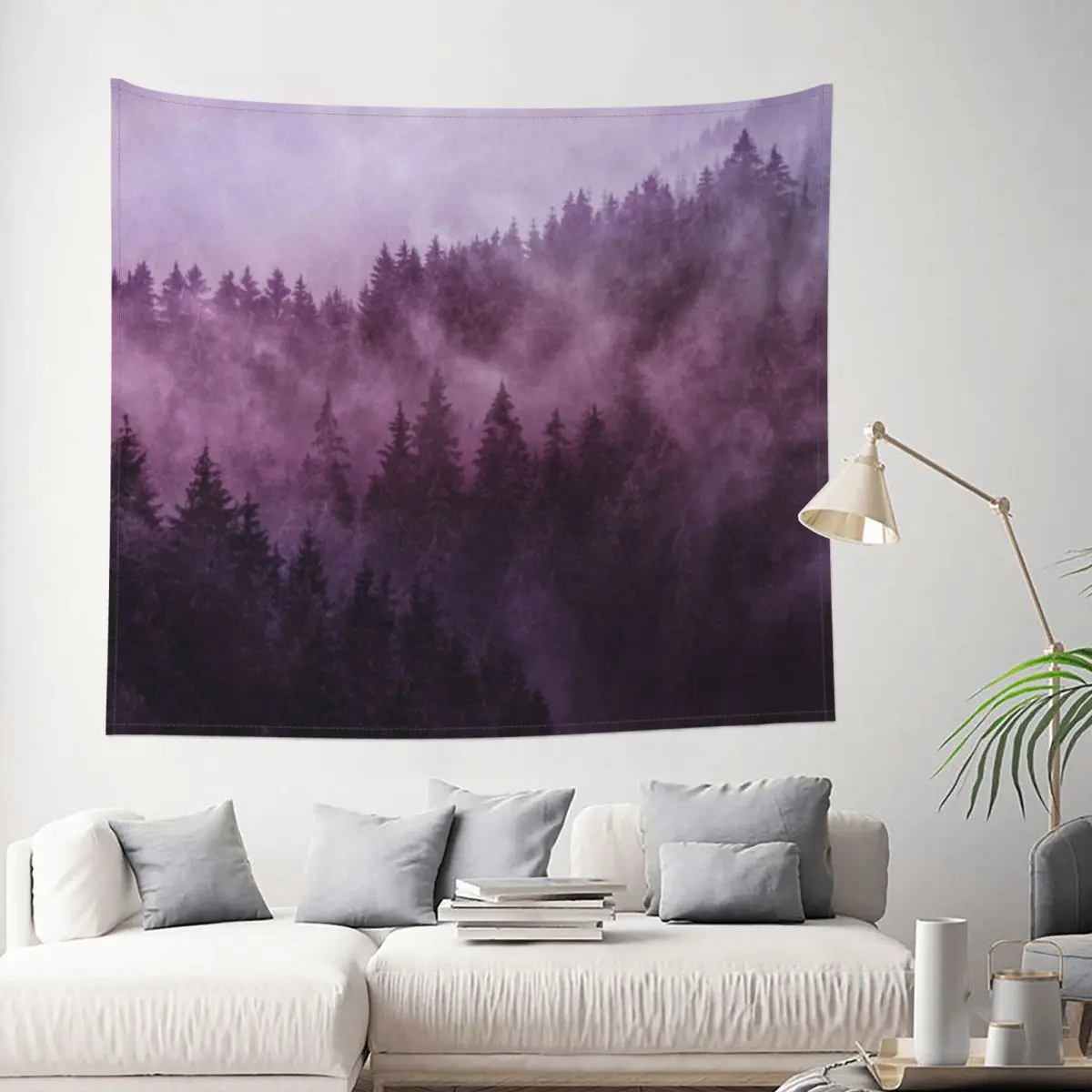 

Tapestry Excuse Me I'm Lost Laid Back Edit Forest Nature Landscape Decor Wall Room Home Decoration Hanging Living room Kawaii