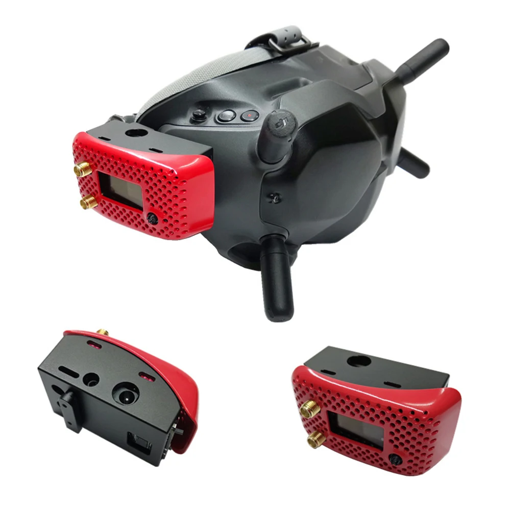

new Receiver Module Mount Holder FPV Goggles V3.0/PLUS RX Aluminum Protector Case Cover for DJI FPV Goggles Aluminum Replacement