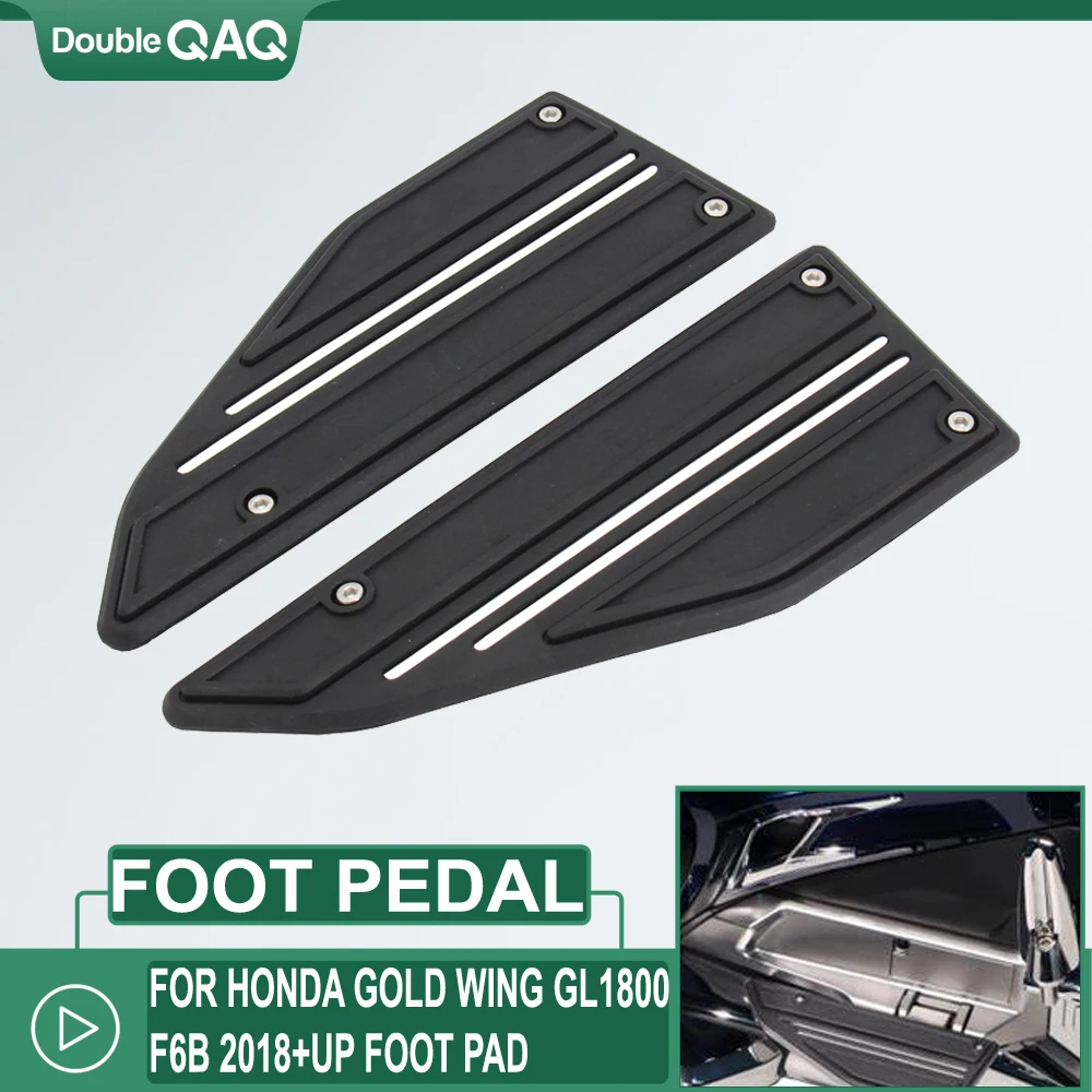 

FOR Honda Gold Wing GL1800 F6B 2018+UP 2 pieces of motorcycle passenger rear pedal carpet GL1800 Gold Wing Foot Pad Foot Pedal