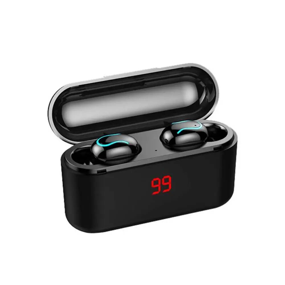 Q32S мин Bluetooth 5,0 Беспроводная гарнитура бинауральные ультра-маленькие спортивные наушники-вкладыши Наушники для бега стерео наушники