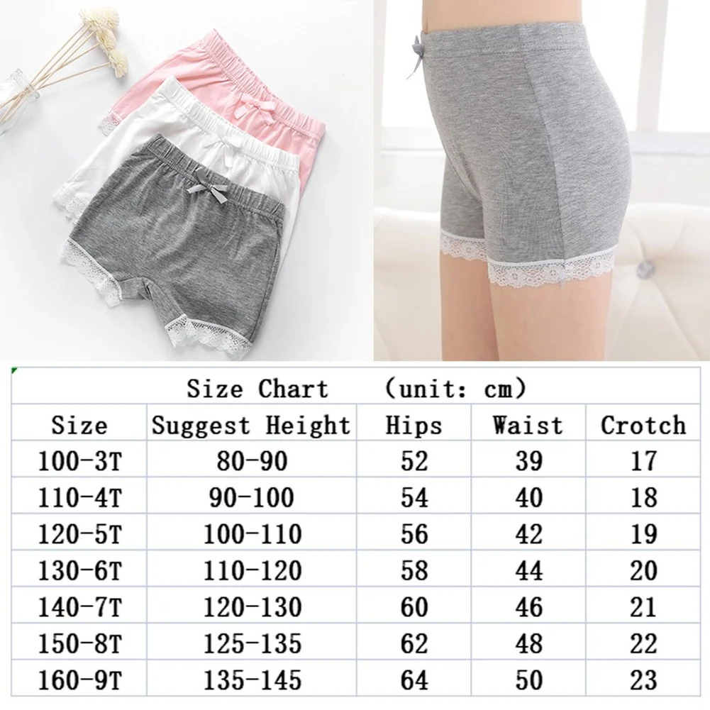 

New Panties for Girl Soft Cotton Children Girls Underwear Cute Cartoon Girls Boxer Briefs Pantie Kids Clothing 3 Pieces/Batch