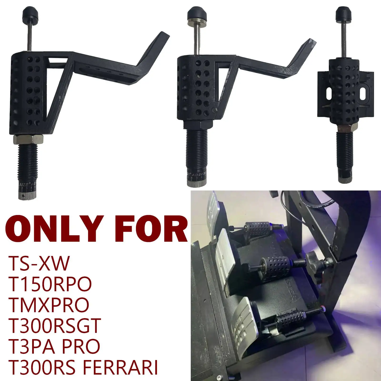 

Racing Game Pedal For T3pa T3p Pro TMX Pro Hydraulic Damper Thrustmaster T300gt F 150pro Throttle/Clutch/Brake Hydraulic Damper