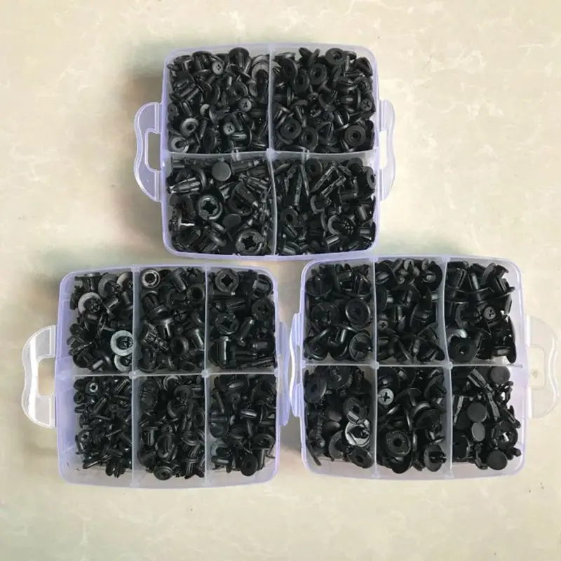 620 шт. клипсы для крепления смешанные автомобильные крепежи фиксаторы отделки