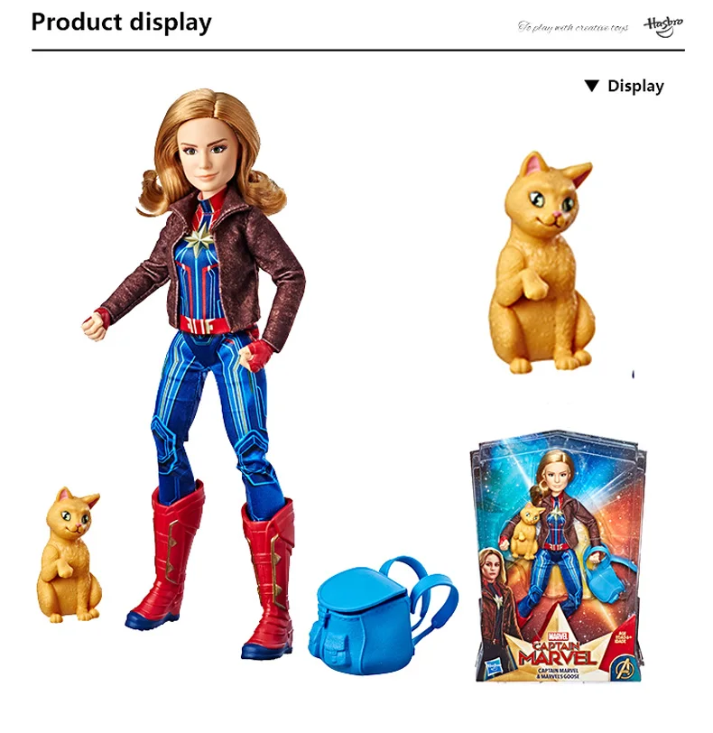 Hasbro Marvel Legends Капитан Marvel Movie игрушки Фигурки Мстителей Marvel Legends серия Женская космическая кукла супергероя