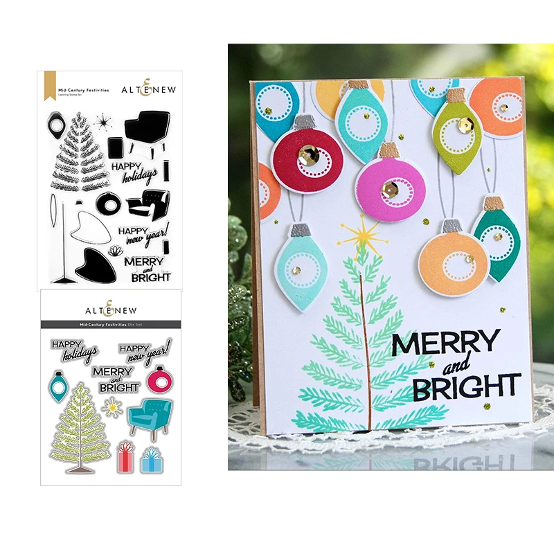 

Christmas Tree Snowflake Stamps And Dies Scrapbook Diary Decoration Embossing Template Diy Greeting Card Handmade New 2021
