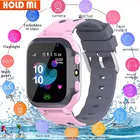 Детские Смарт-часы с функцией звонков для детей, водонепроницаемые Смарт-часы с функцией защиты от потери, Детские часы с SIM-картой 2G, часы с функцией отслеживания местоположения