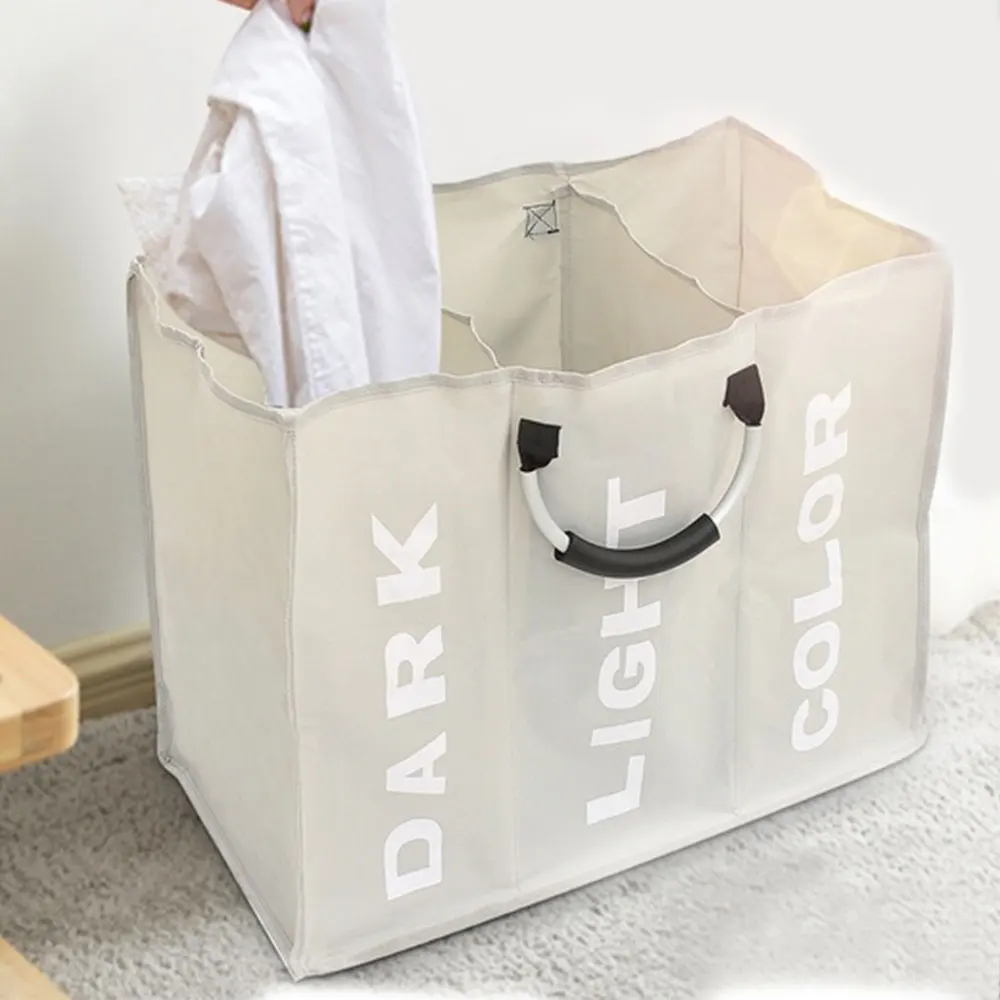 Многофункциональная складная корзина для белья из ткани Оксфорд большой емкости